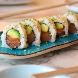 Moshimoshi rolls au saumon